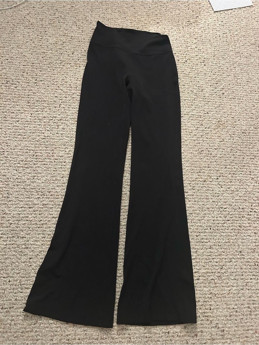 Black Wide-Leg Women's Pants